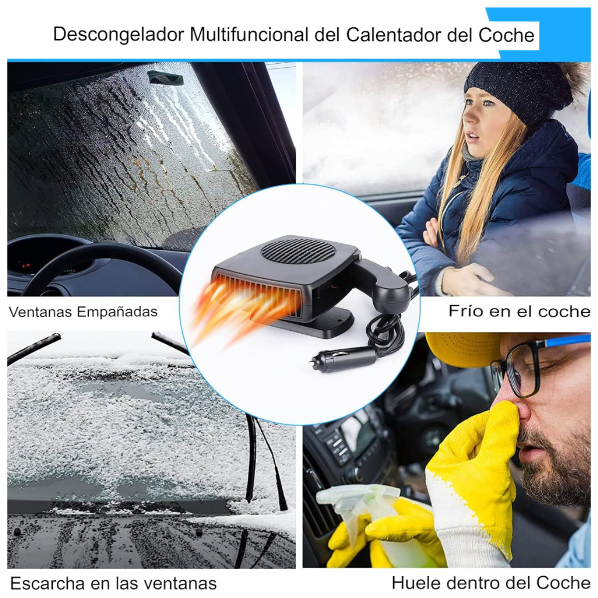 Calentador de Auto 2 en 1 Modos